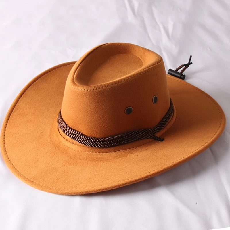 Rope Brim Cowboy Hat