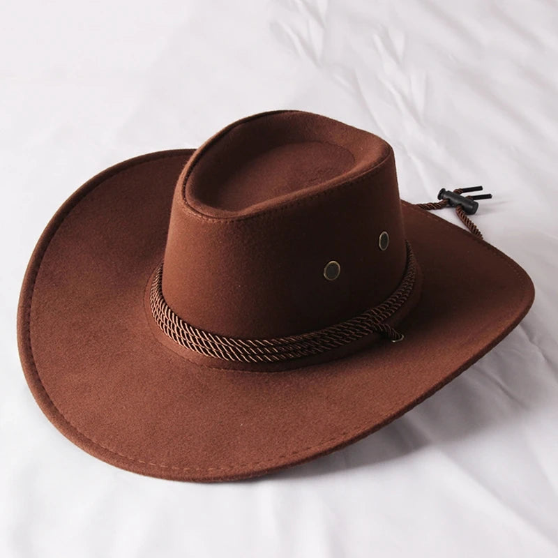 Rope Brim Cowboy Hat