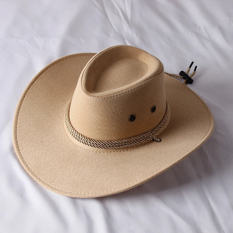 Rope Brim Cowboy Hat