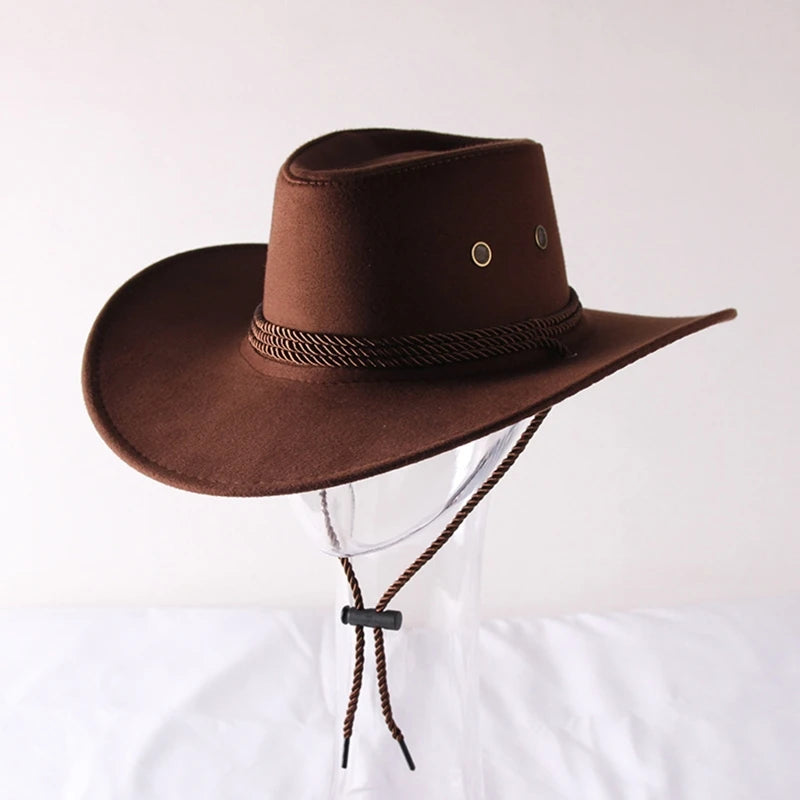 Rope Brim Cowboy Hat